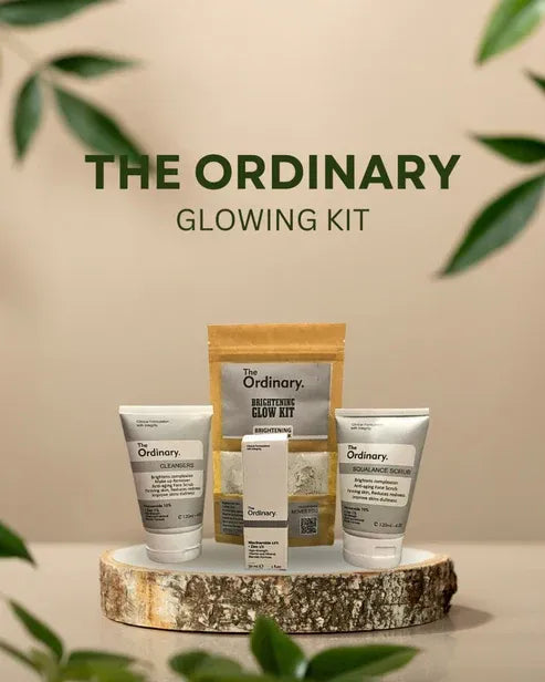 The Ordinary Glow Kit for Face & Hands – Brightening & Radiance Skincare Set