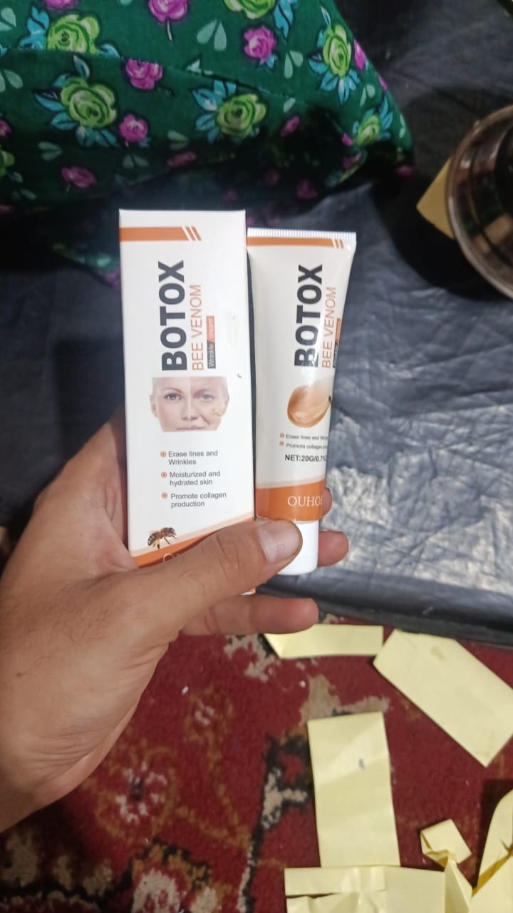 Whitening & Moisturizing Bee Venom Facial Care Cream – Brightening, Anti-Aging, Hydrating Face Moisturizer