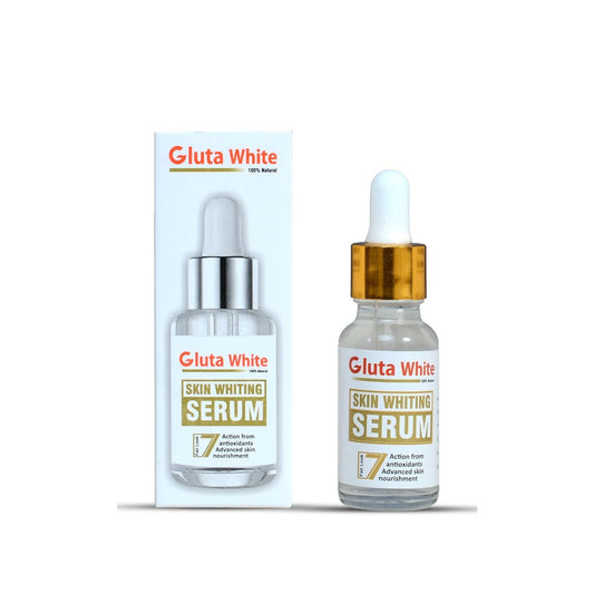 Gluta White Face Glowing Serum | Glutathione-Based Brightening | Hydration & Antioxidant Protection 30 Ml