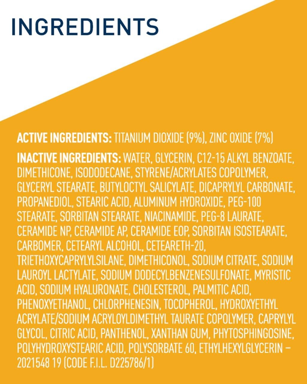 Cerave Hydrating Sunscreen SPF 50 Face 75ml